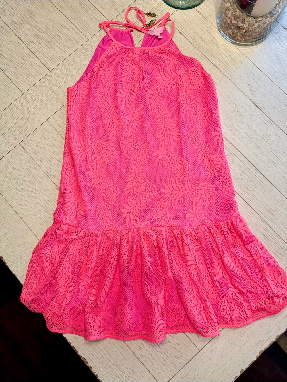 Lilly Pulitzer isabeau swing dress - bungalow pink pineapple | EEUC